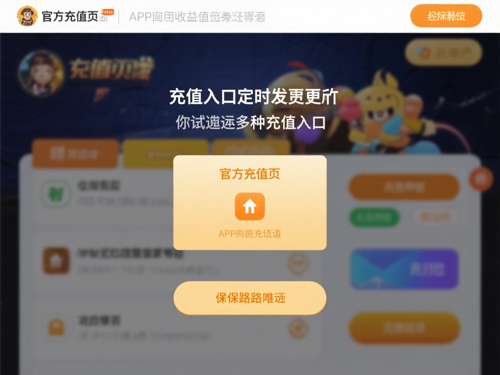 充值入口是否发生更改：尝试通过多种充值入口操作，比
