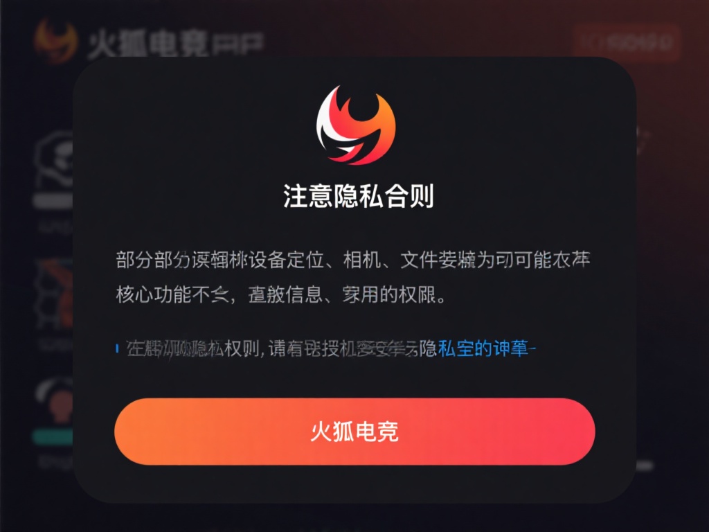 注意隐私条款与权限申请
在安装应用时，火狐电竞a