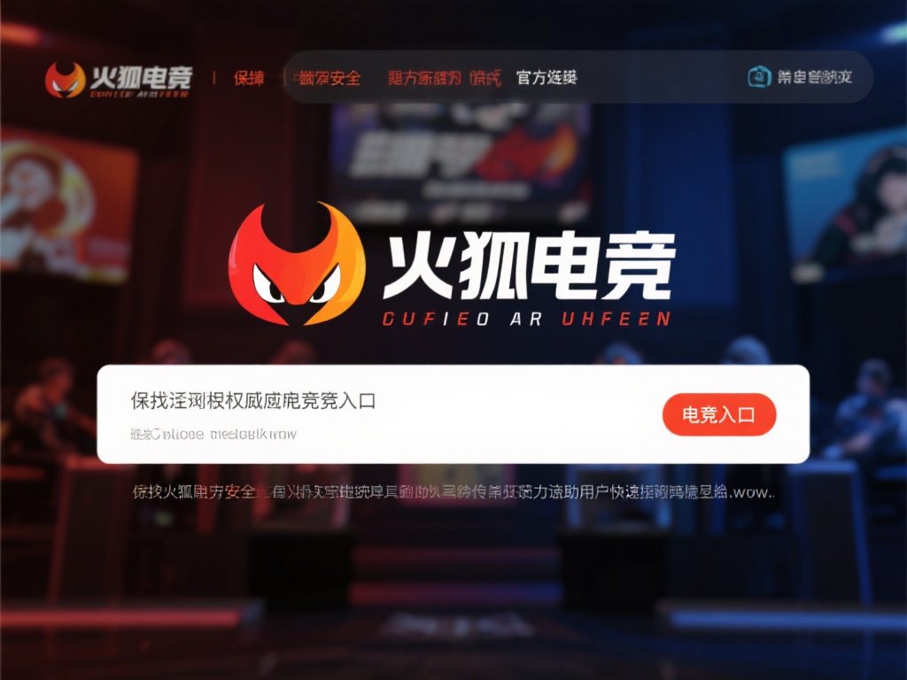 为了保障访问安全和避免误入非官方链接，寻找火狐电竞